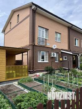 Таунхаус 58м², 2-этажный, участок 1 сот.  