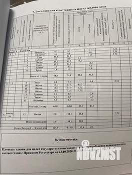 Дом 183м², 3-этажный, участок 6 сот.  