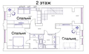 Таунхаус 260м², 3-этажный, участок 3 сот.  