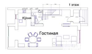 Таунхаус 260м², 3-этажный, участок 3 сот.  
