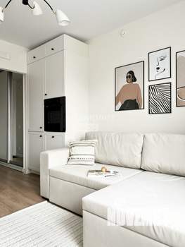 Студия квартира, на длительный срок, 20м2, 6/12 этаж