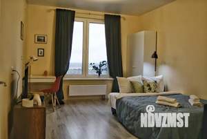 1-к квартира, посуточно, 46м2, 1/1 этаж