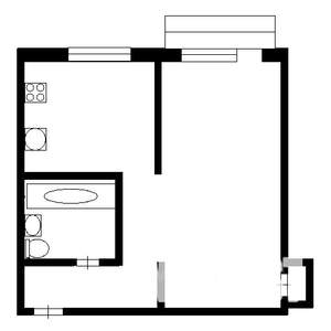 1-к квартира, на длительный срок, 35м2, 8/9 этаж