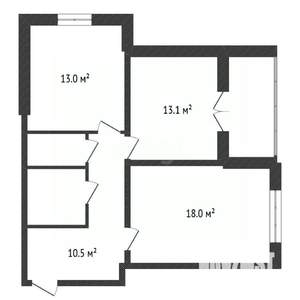 2-к квартира, на длительный срок, 61м2, 16/19 этаж