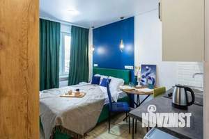 1-к квартира, посуточно, 16м2, 1/1 этаж