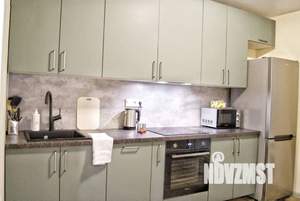 1-к квартира, посуточно, 46м2, 1/1 этаж