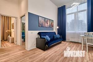 2-к квартира, посуточно, 50м2, 1/1 этаж