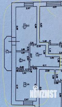 1-к квартира, на длительный срок, 41м2, 6/19 этаж