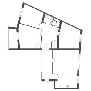 3-к квартира, вторичка, 81м2, 8/11 этаж