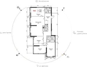 4-к квартира, вторичка, 123м2, 5/30 этаж