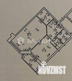1-к квартира, вторичка, 46м2, 11/16 этаж