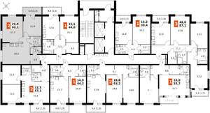 2-к квартира, вторичка, 60м2, 5/24 этаж