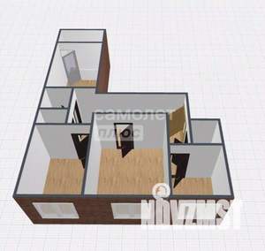 3-к квартира, вторичка, 65м2, 9/9 этаж