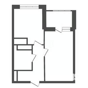 1-к квартира, вторичка, 34м2, 19/19 этаж