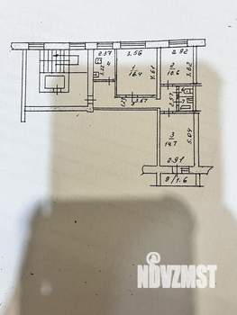 3-к квартира, вторичка, 66м2, 4/10 этаж