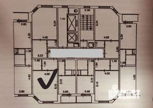 1-к квартира, вторичка, 42м2, 3/17 этаж