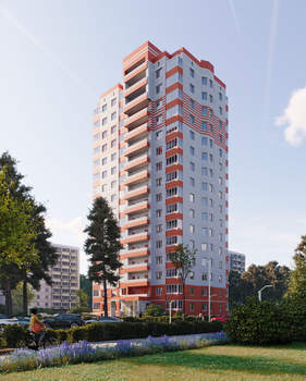2-к квартира, вторичка, 60м2, 2/16 этаж