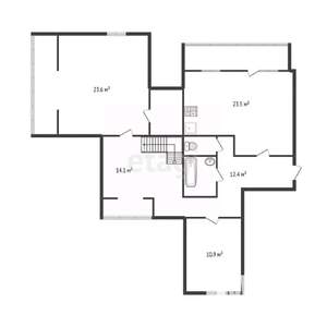 4-к квартира, вторичка, 119м2, 5/5 этаж
