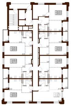 1-к квартира, вторичка, 47м2, 12/19 этаж