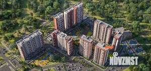 1-к квартира, вторичка, 43м2, 3/22 этаж