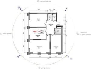 3-к квартира, вторичка, 89м2, 18/30 этаж