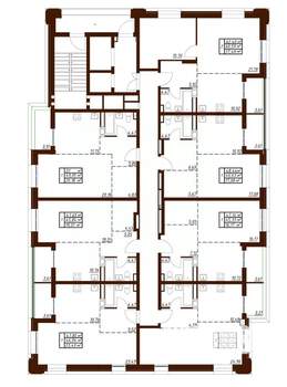 1-к квартира, вторичка, 48м2, 2/19 этаж