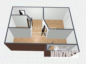 1-к квартира, вторичка, 37м2, 2/4 этаж