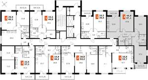 3-к квартира, вторичка, 87м2, 4/24 этаж