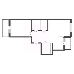 2-к квартира, вторичка, 58м2, 11/13 этаж