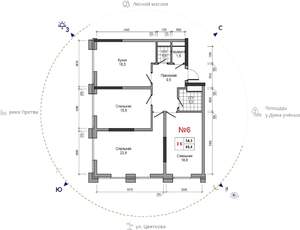 3-к квартира, вторичка, 88м2, 26/30 этаж