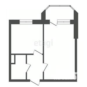 1-к квартира, вторичка, 35м2, 5/10 этаж