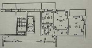 2-к квартира, вторичка, 62м2, 3/16 этаж