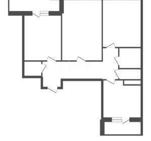 3-к квартира, вторичка, 85м2, 3/16 этаж