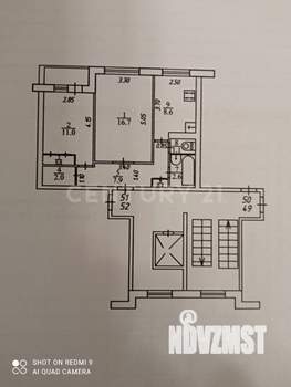 2-к квартира, вторичка, 51м2, 4/9 этаж