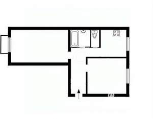 2-к квартира, вторичка, 58м2, 4/4 этаж