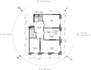 3-к квартира, вторичка, 89м2, 8/30 этаж