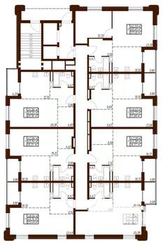 1-к квартира, вторичка, 51м2, 10/19 этаж
