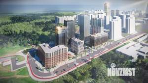 4-к квартира, строящийся дом, 105м2, 6/23 этаж