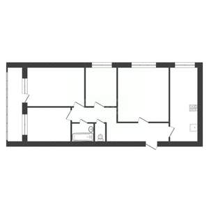 4-к квартира, вторичка, 74м2, 8/12 этаж