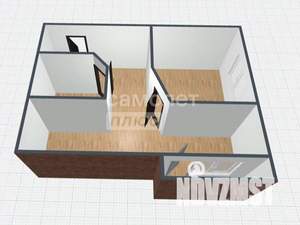 1-к квартира, вторичка, 37м2, 2/4 этаж