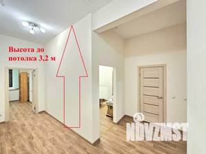 2-к квартира, вторичка, 78м2, 1/18 этаж