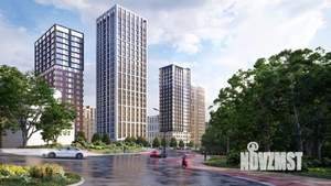 2-к квартира, строящийся дом, 73м2, 21/23 этаж