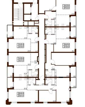 1-к квартира, вторичка, 51м2, 19/19 этаж