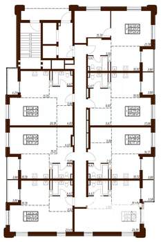 1-к квартира, вторичка, 49м2, 12/19 этаж