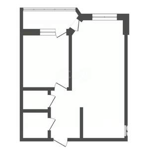1-к квартира, вторичка, 47м2, 8/10 этаж