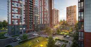 1-к квартира, вторичка, 43м2, 18/25 этаж