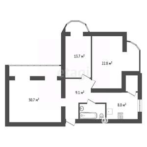 3-к квартира, вторичка, 90м2, 5/14 этаж