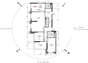 4-к квартира, вторичка, 123м2, 5/29 этаж