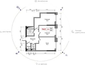 2-к квартира, вторичка, 59м2, 8/30 этаж
