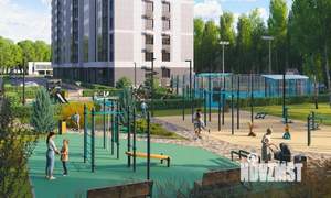 1-к квартира, строящийся дом, 43м2, 8/11 этаж